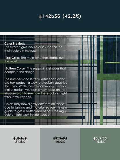 Interstellar Path Rug