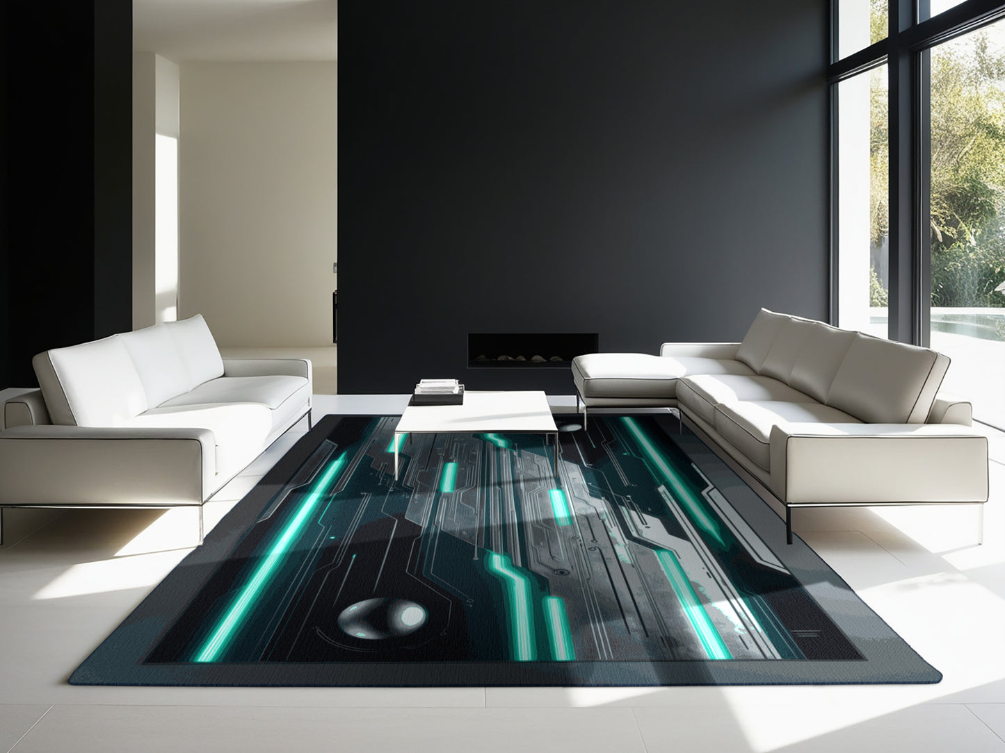 Void Cluster Rug