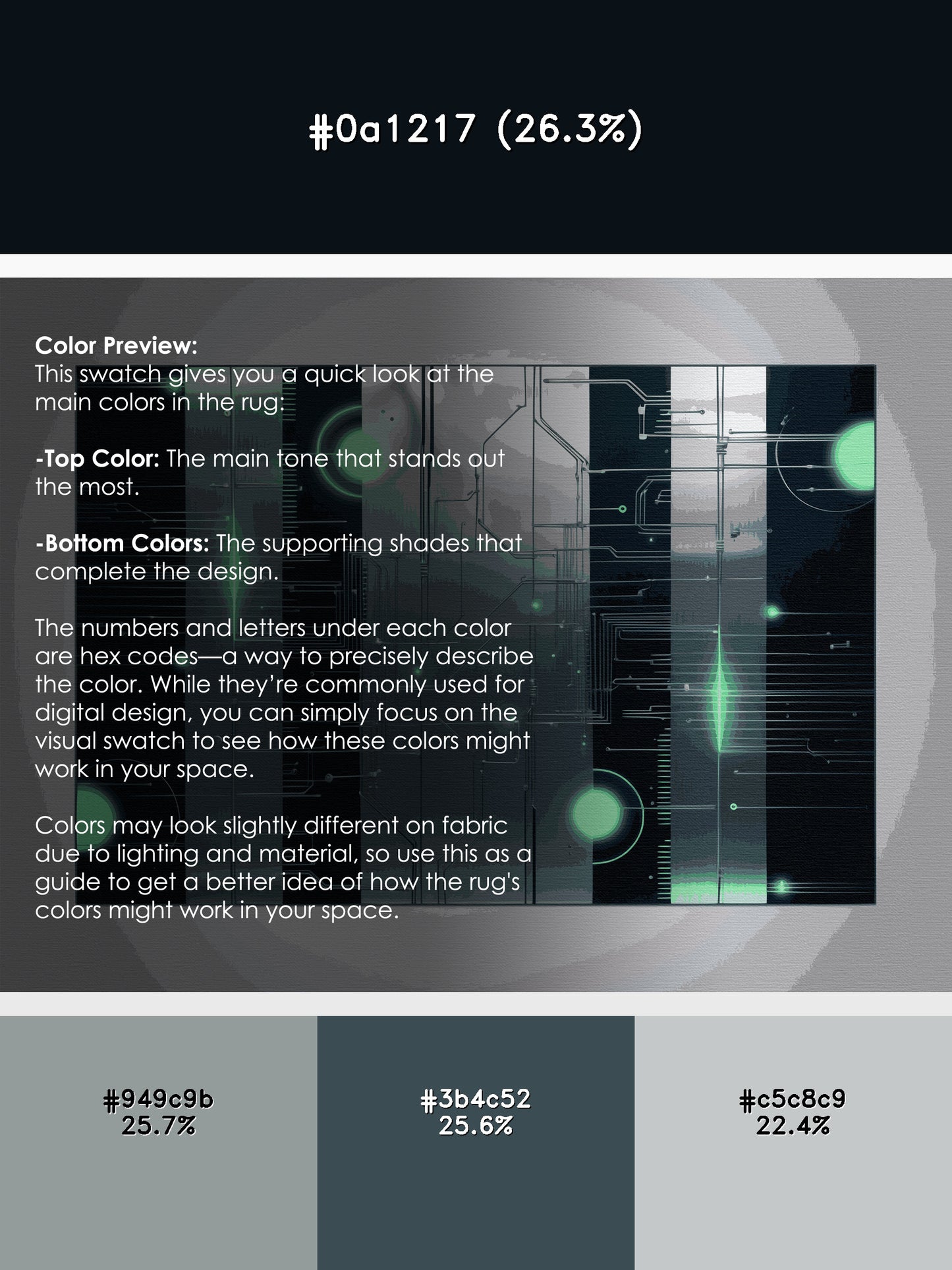 Starlight Cascade Rug