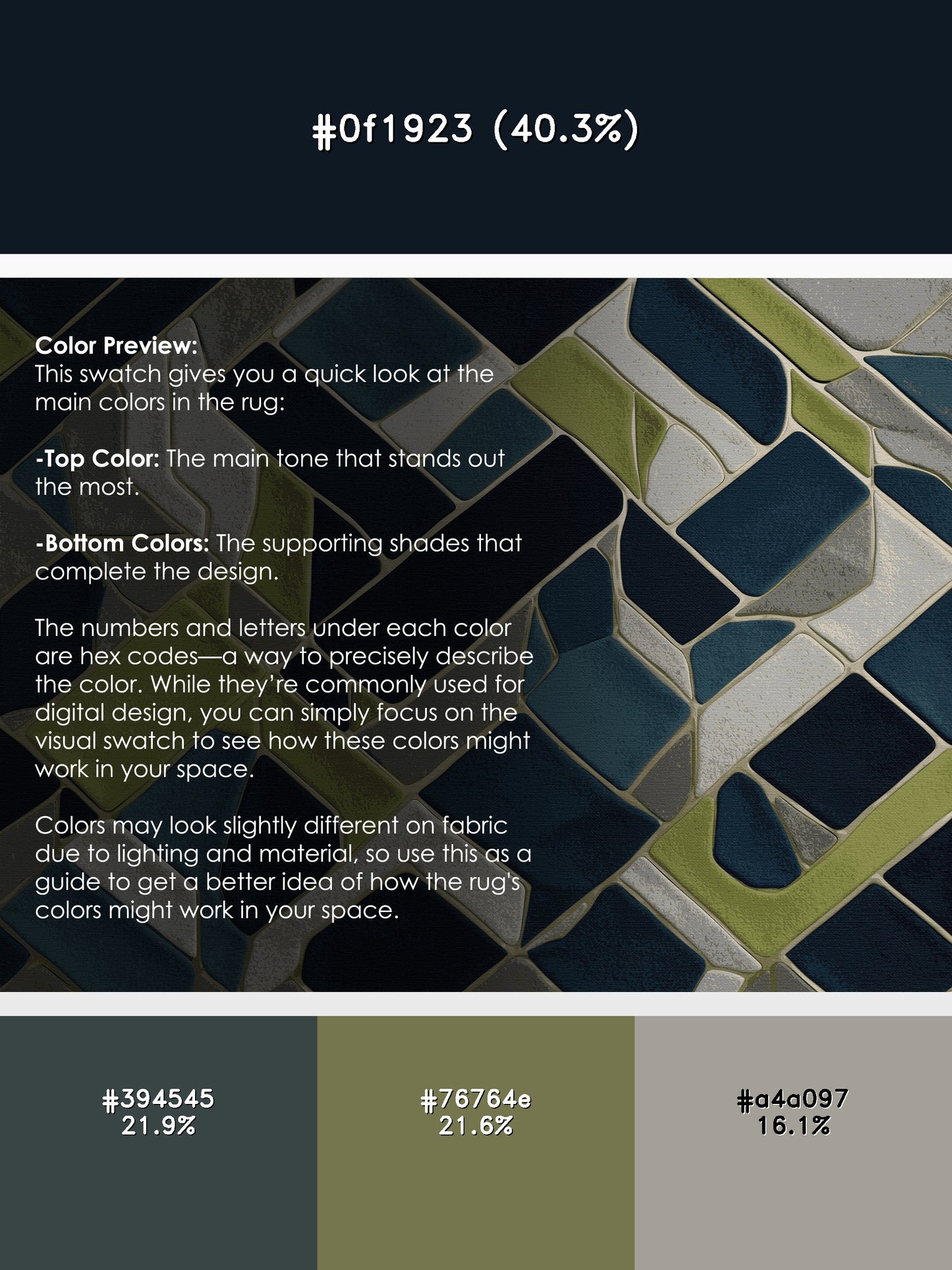 Warp Constellation Rug