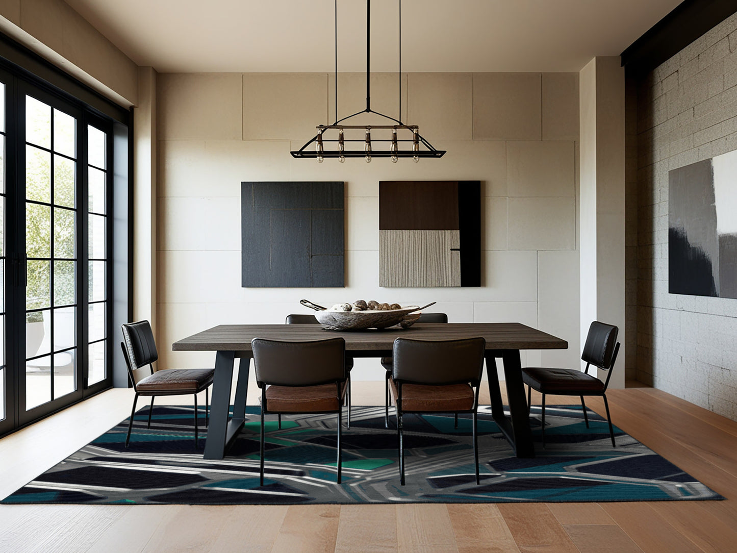 Radiant Orbit Rug