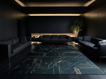 Pulsar Flow Rug