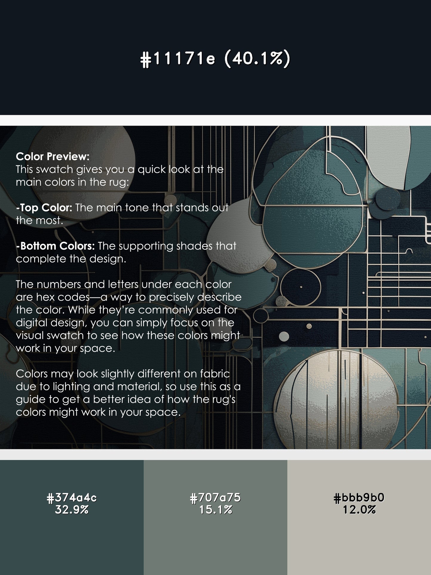 Aurora Matrix Rug