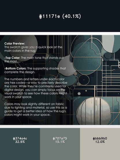 Aurora Matrix Rug