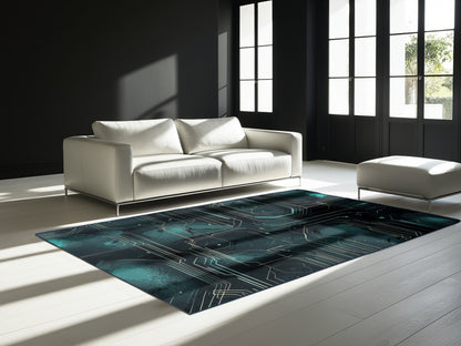 Orbit Fracture Rug