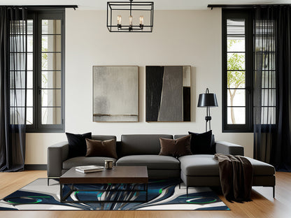 Pulsar Drift Rug