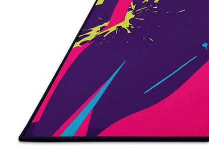 Neon Velocity Rug