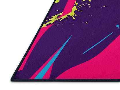 Neon Velocity Rug