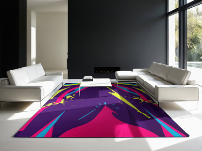 Neon Velocity Rug