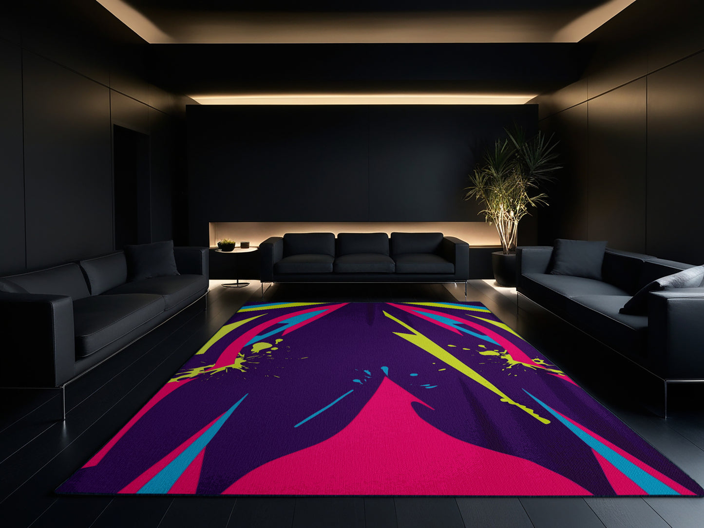 Neon Velocity Rug