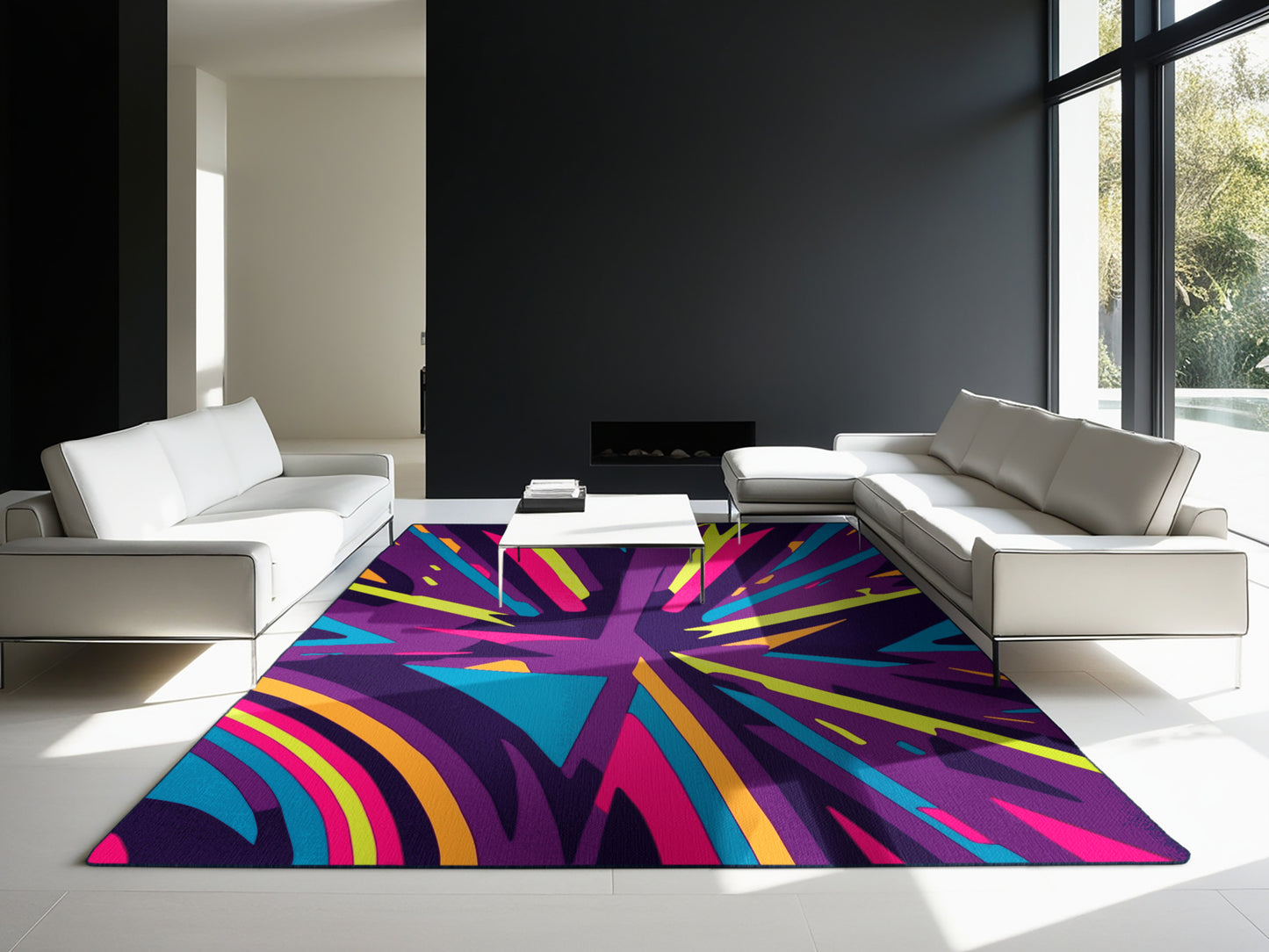 Radiant Rift Rug