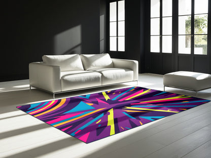 Radiant Rift Rug