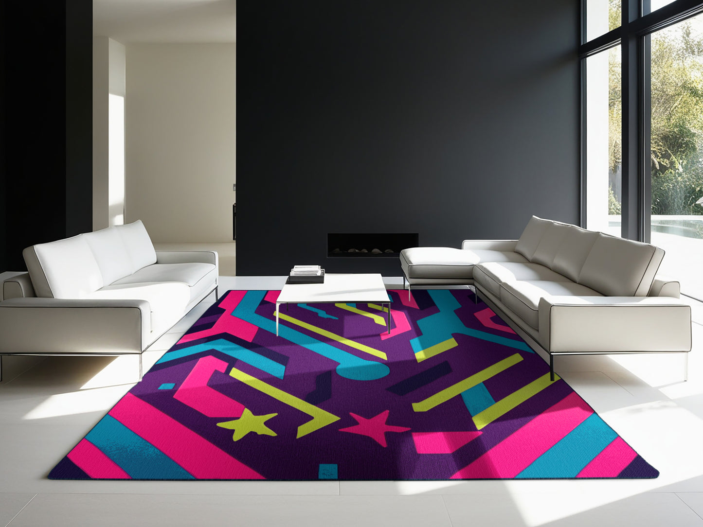 Electric Horizon Rug