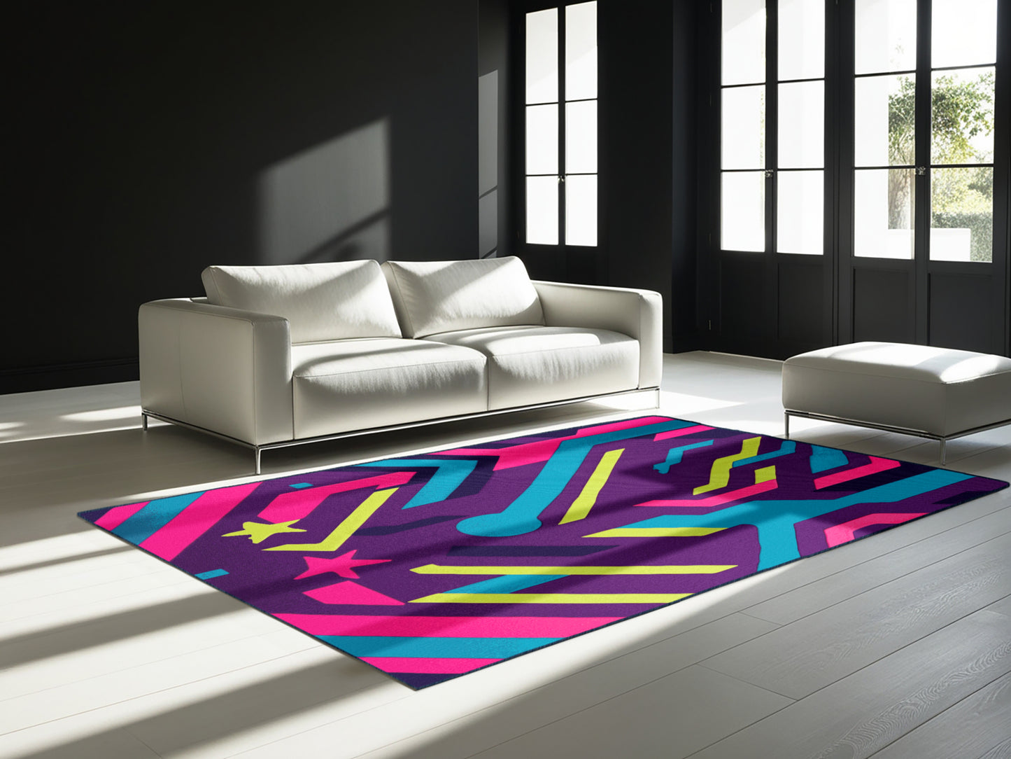 Electric Horizon Rug