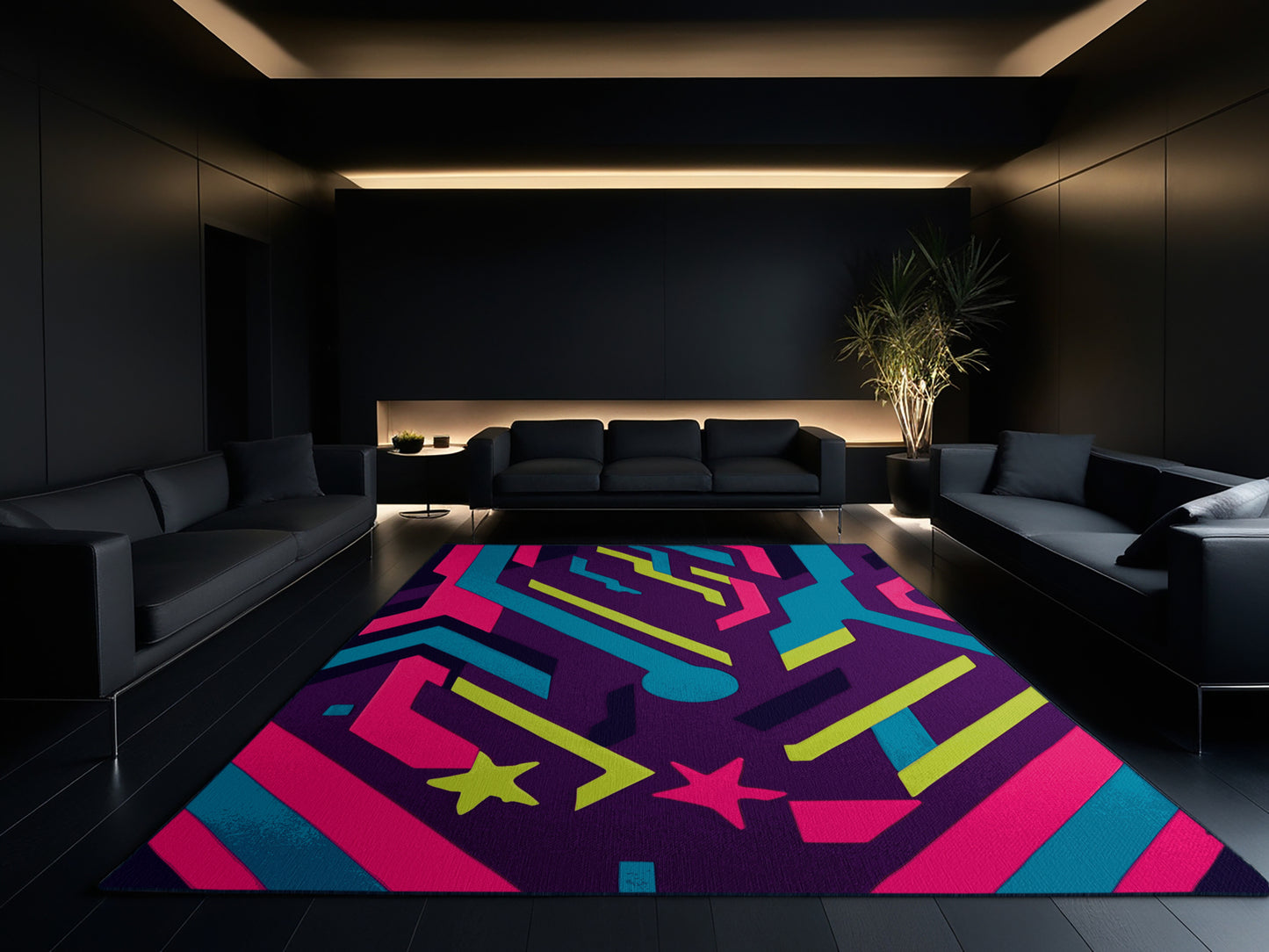 Electric Horizon Rug