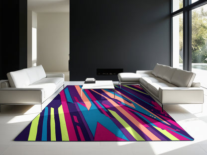 Cyber Glow Rug