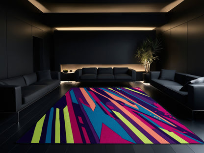 Cyber Glow Rug