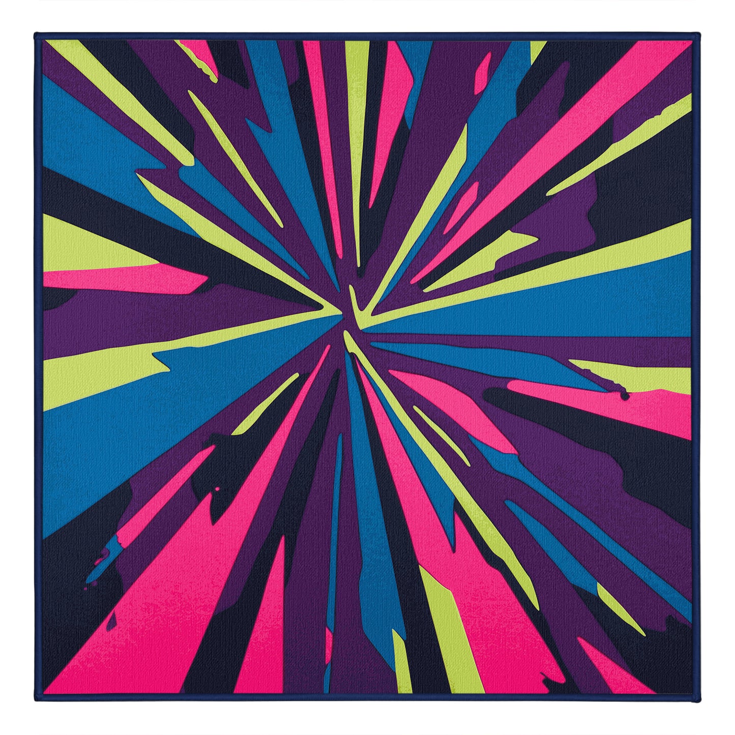 Neon Inferno Rug