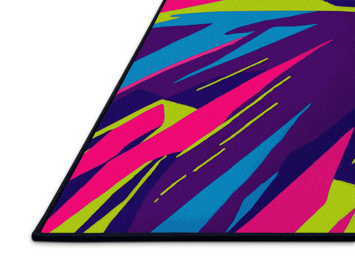 Neon Shadows Rug