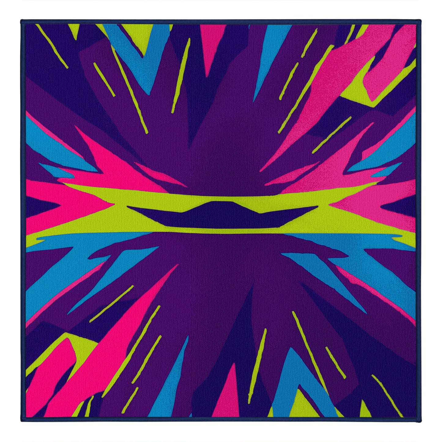 Neon Shadows Rug