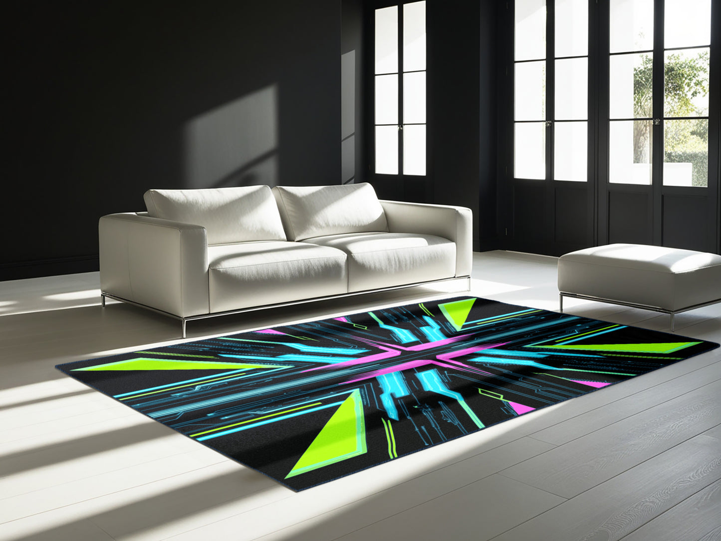 Pulse Fragments Rug