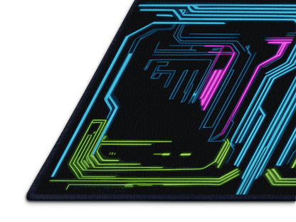 Cyber Ray Rug