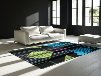 Chromatic Burst Rug