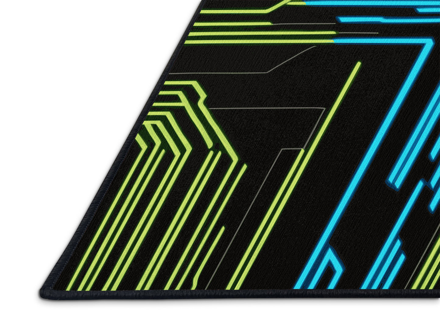 Cybernetic Grid Rug