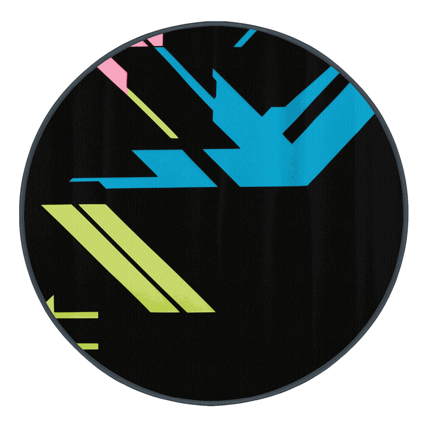 Neon Drift Rug