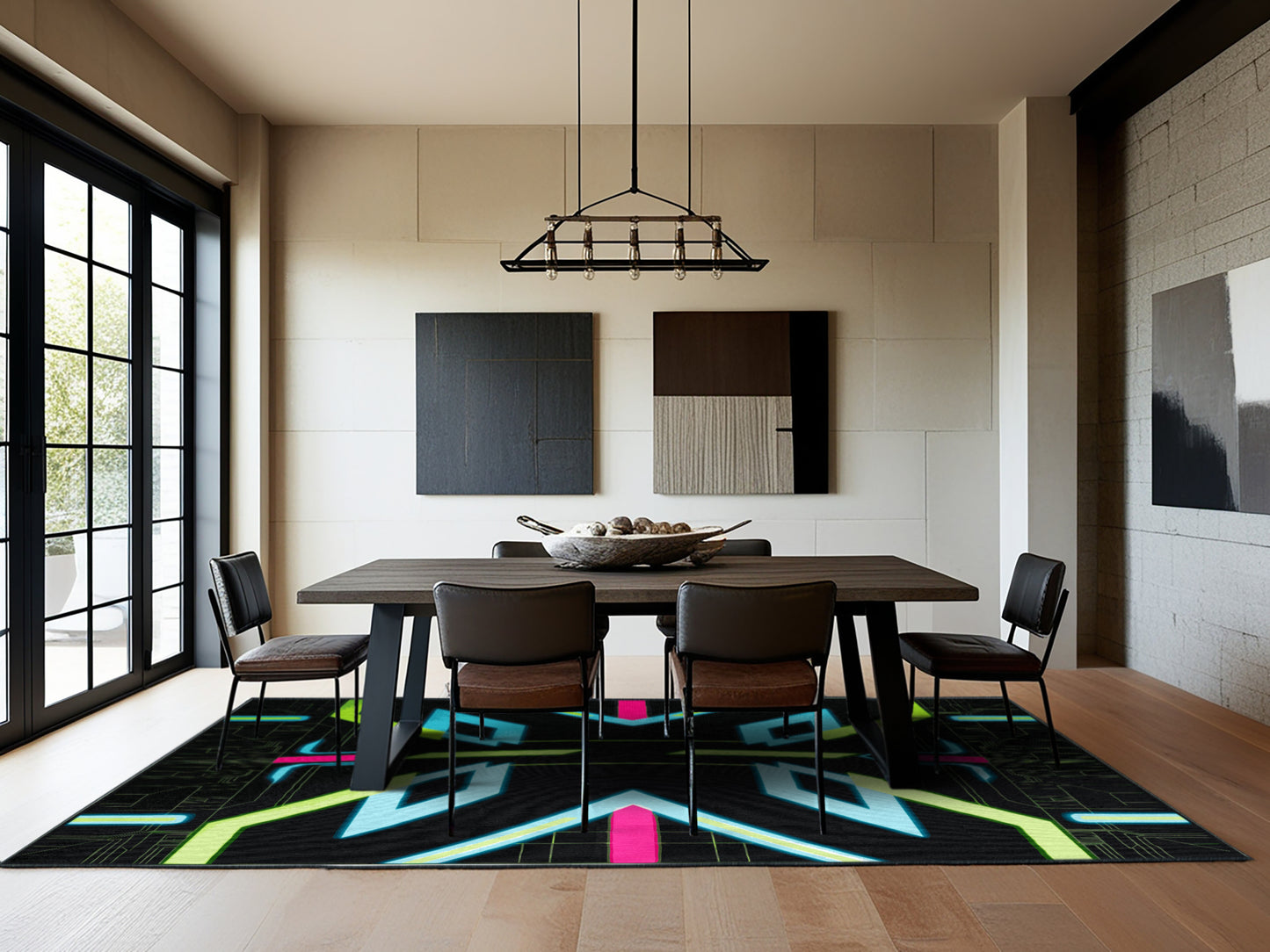 Electro Current Rug