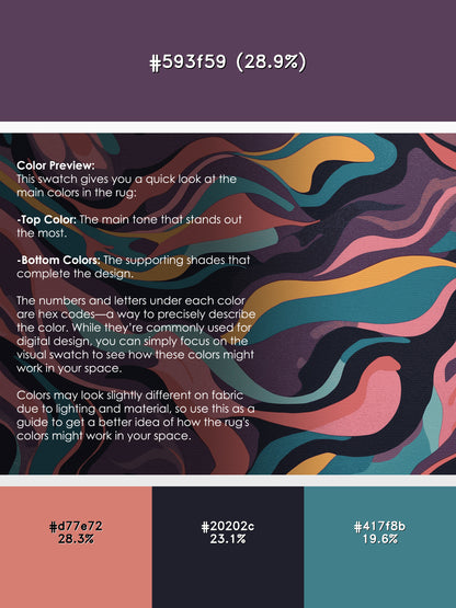 Electric Circuitry Rug