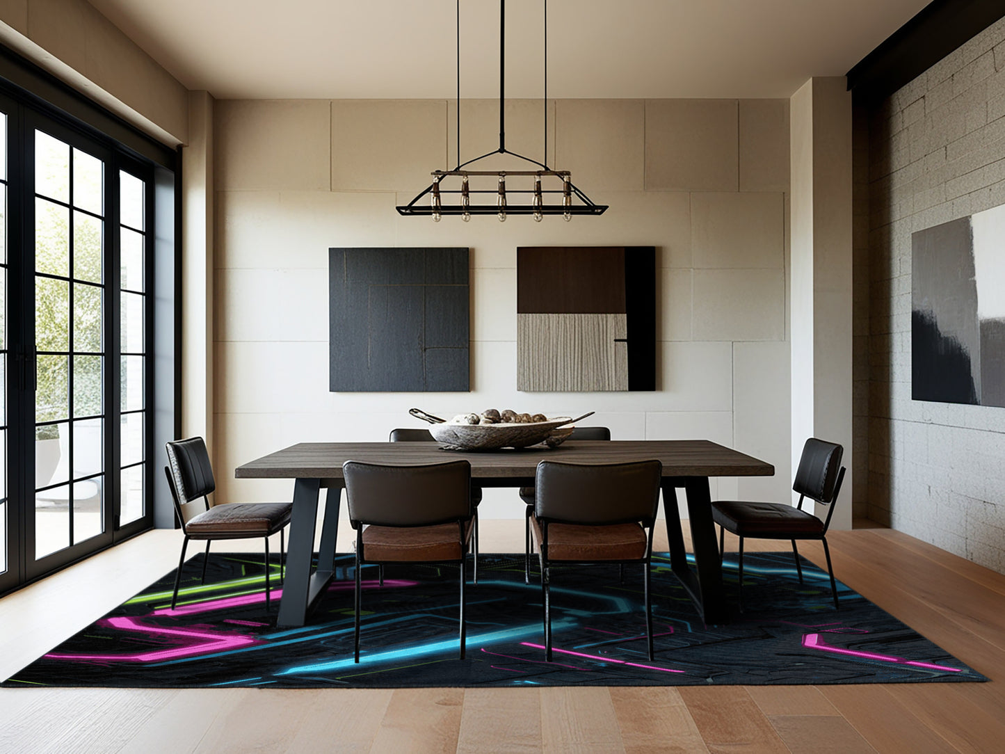 Warp Cascade Rug