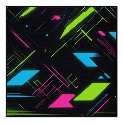 Pixel Rift Rug