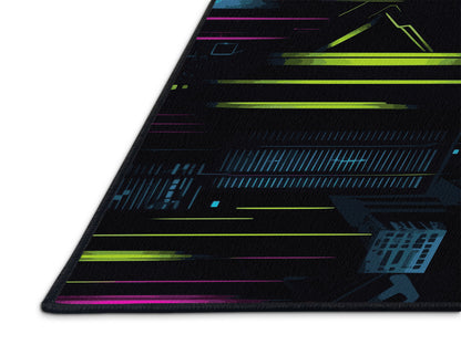 Aurora Circuit Rug