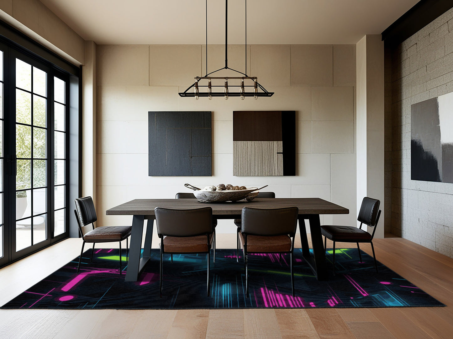 Photon Gleam Rug