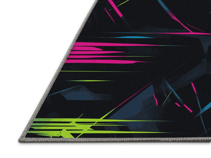 Neon Splinter Rug