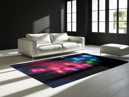 Galaxy Grid Rug