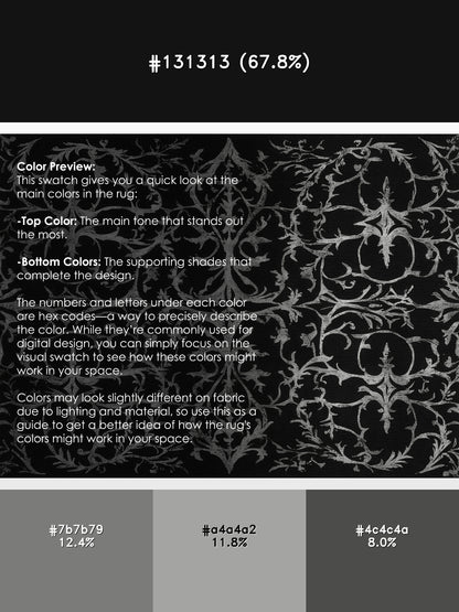 Midnight Majesty Rug