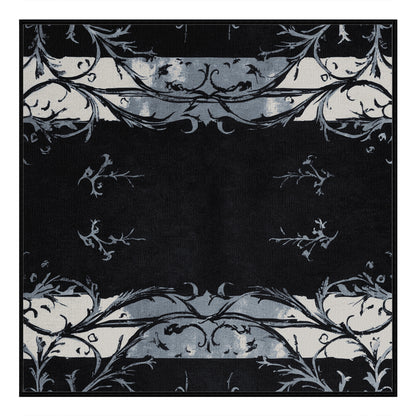 Charcoal Garden Rug