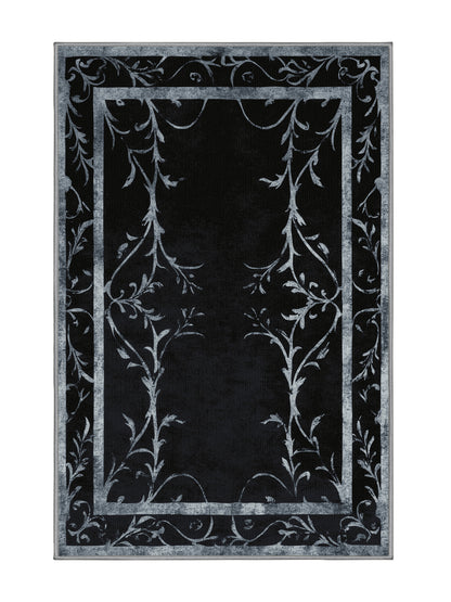 Nocturne Elegance Nocturne Blossom - Premium Night Modern Area Rug | Plush & Washable Options | Rugolution Home Decor