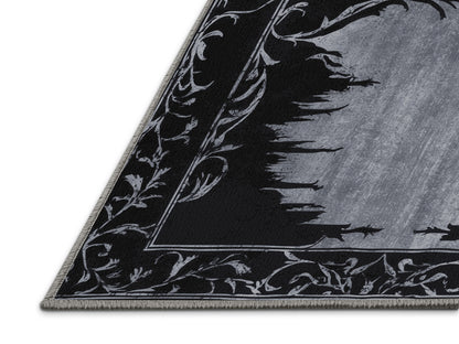 Black Rosewood Rug