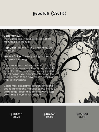 Gilded Nightshade Rug