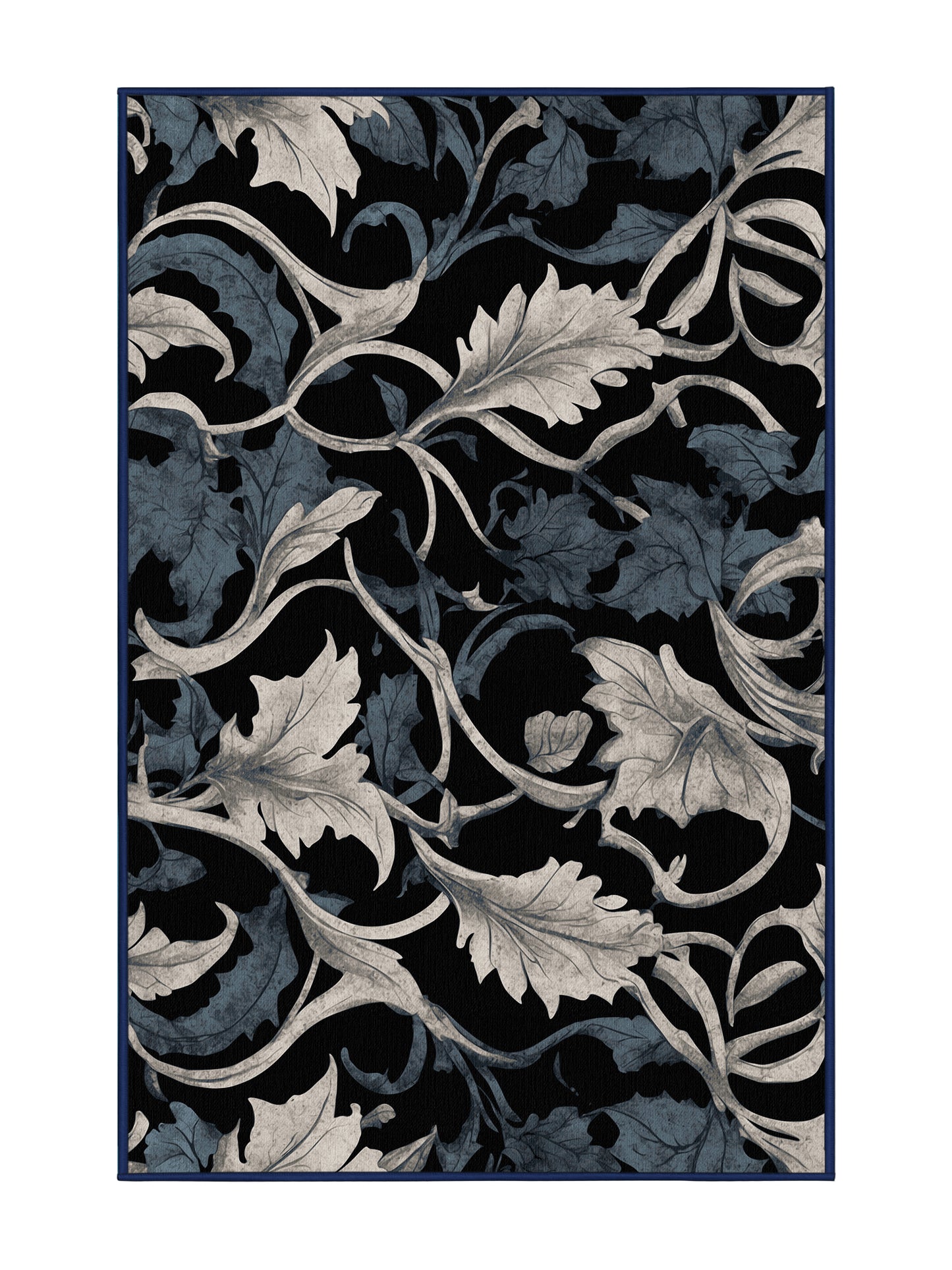 Nocturne Elegance Lunar Trace - Premium Night Modern Area Rug | Plush & Washable Options | Rugolution Home Decor