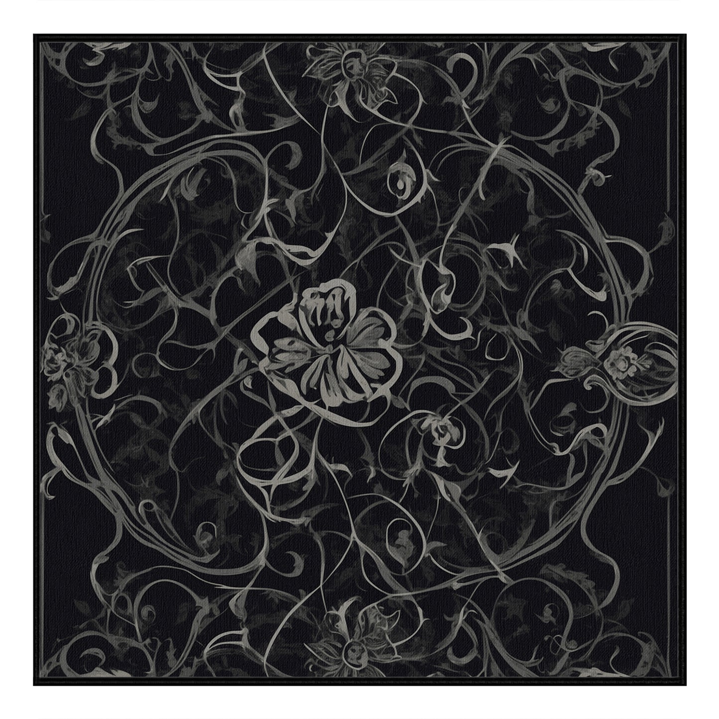 Obsidian Fern Rug