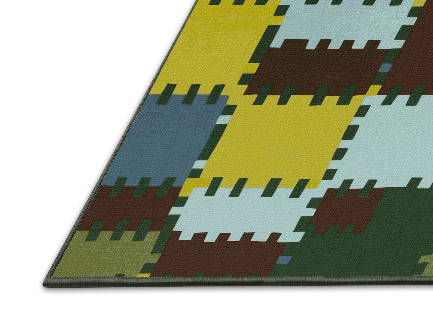 Pixelated Plains Rug