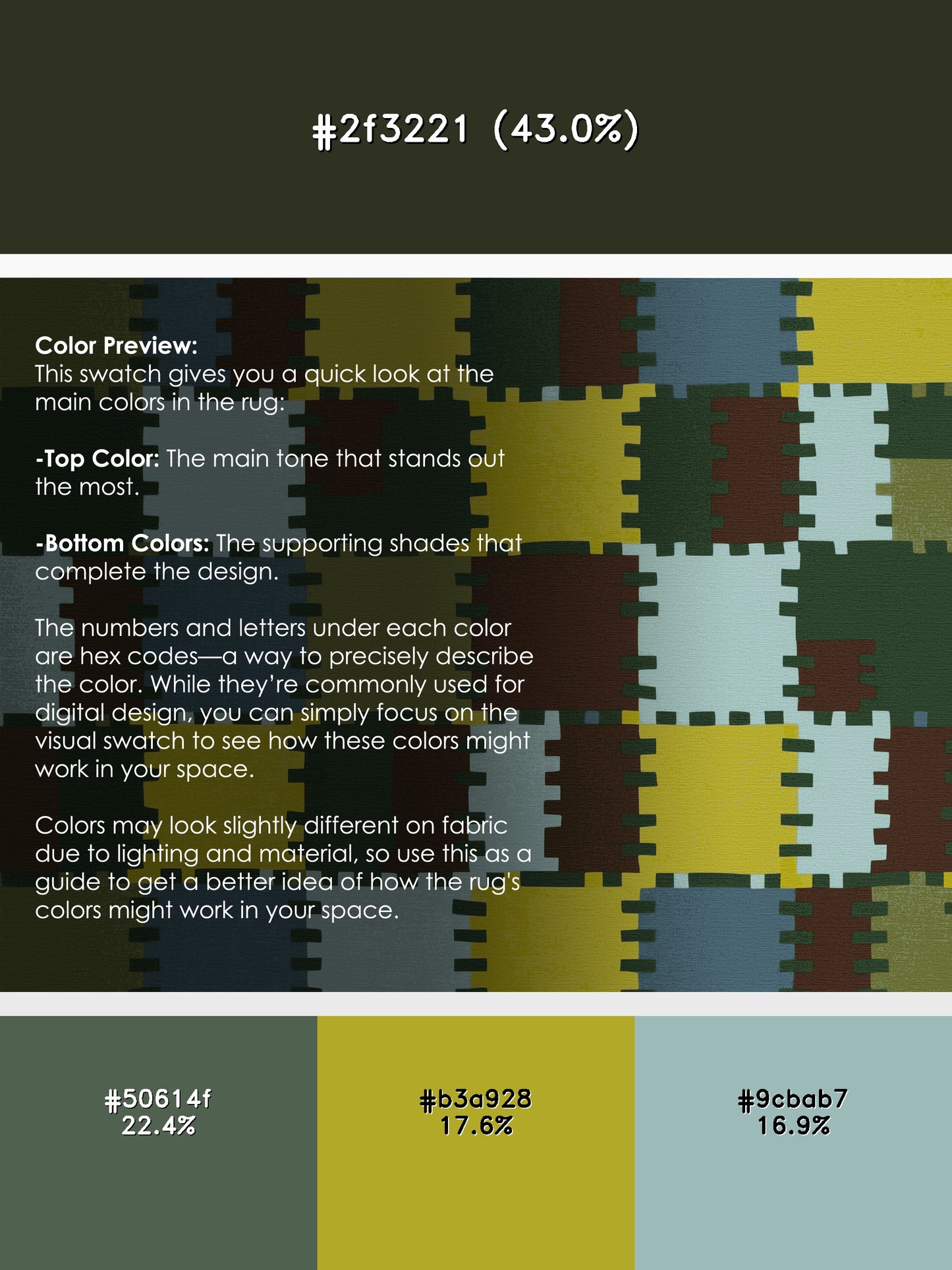 Pixelated Plains Rug