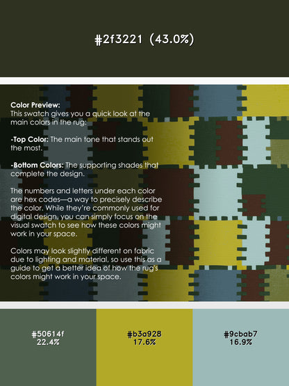 Pixelated Plains Rug