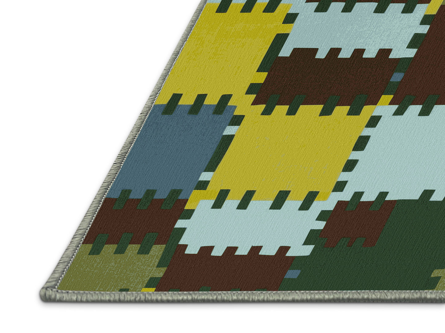 Pixelated Plains Rug