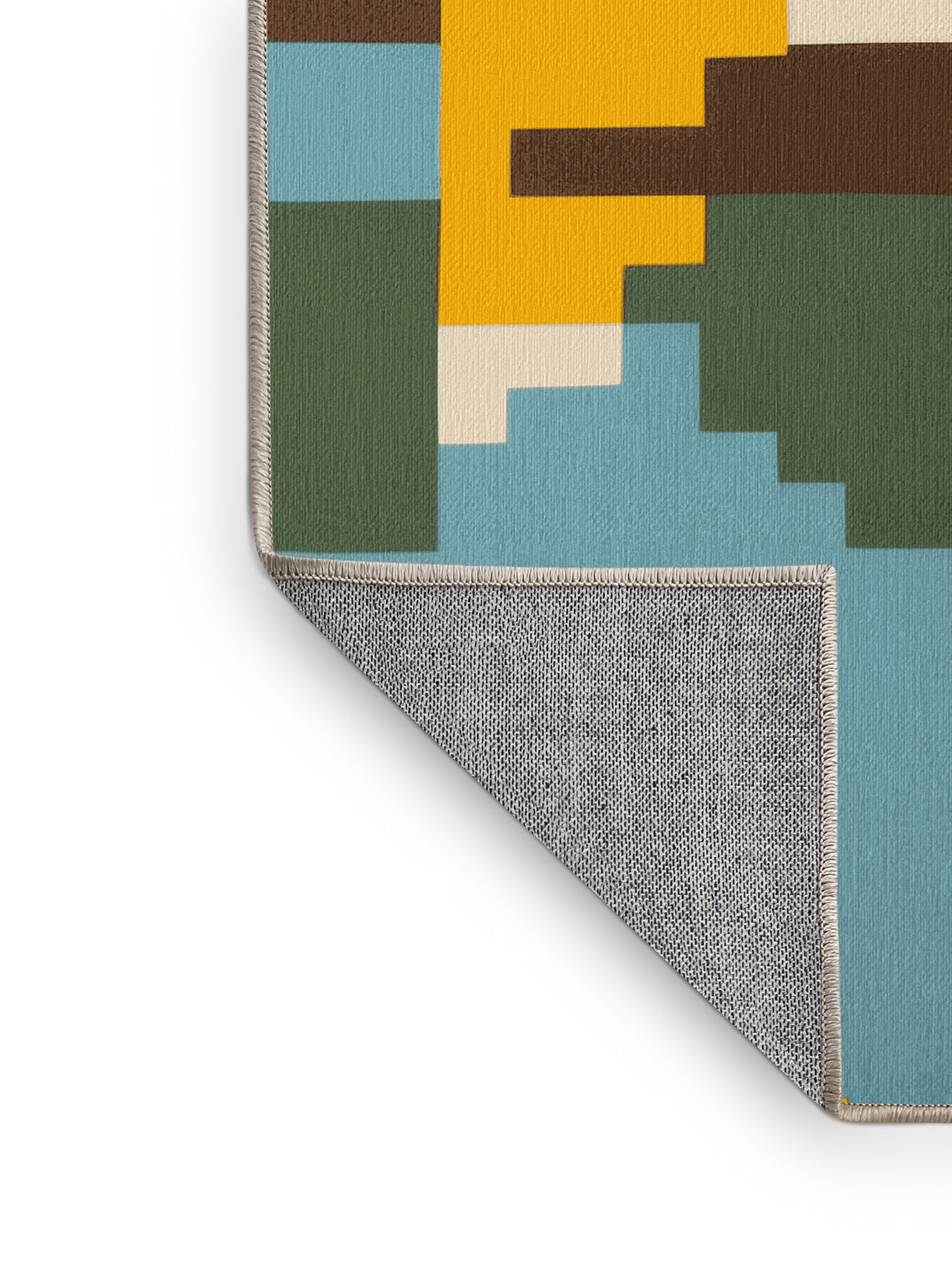 Blocky Horizons Rug