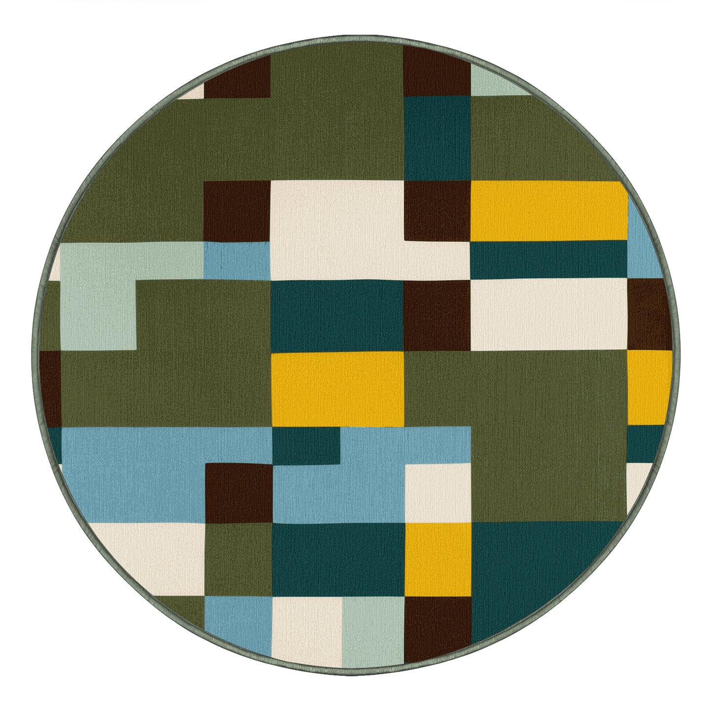 Earthly Grids Rug